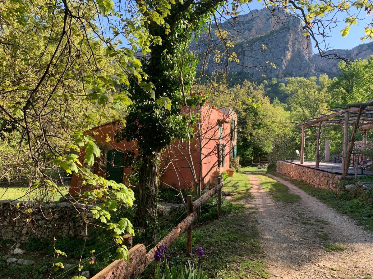 Villa Bergerie de charme à Moustiers Exterior foto